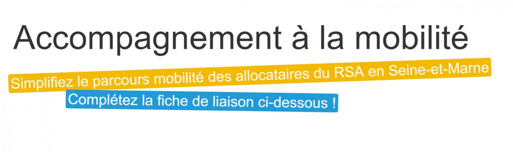Diagnostic et accompagnement Mobilit&eacute; 